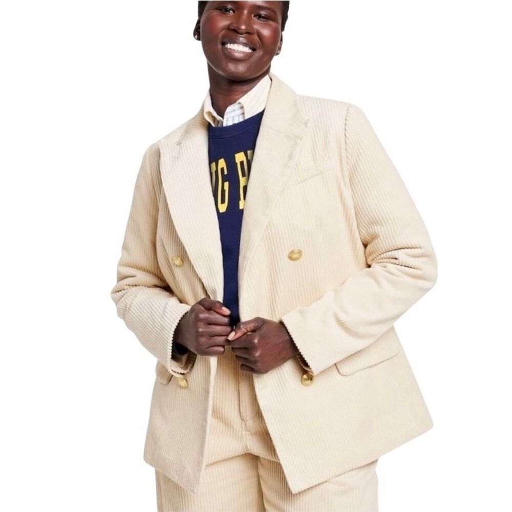 Rowing Blazers Women's Corduroy Double Breasted Blazer - Rowing Blazers × Target